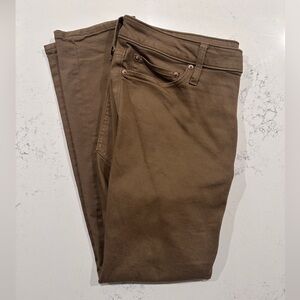 Men’s Express Brown Skinny Jeans